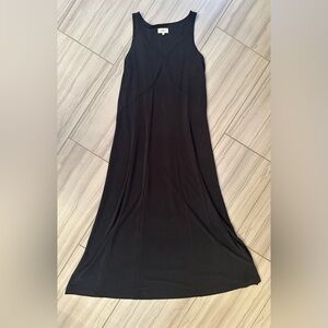 Lou & Grey Navy Blue Sleeveless Maxi Dress